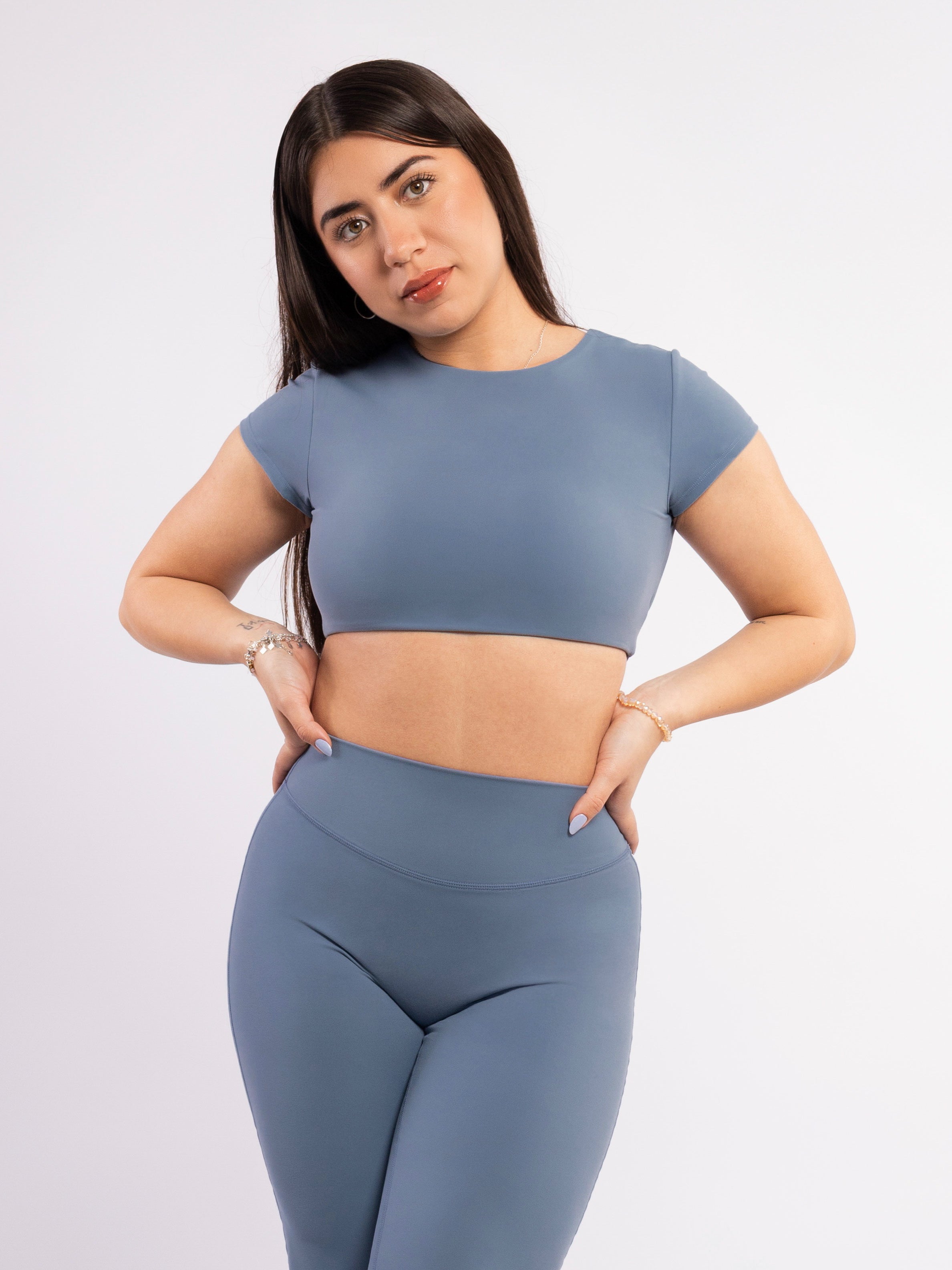 ALLURE OPEN CROP TOP