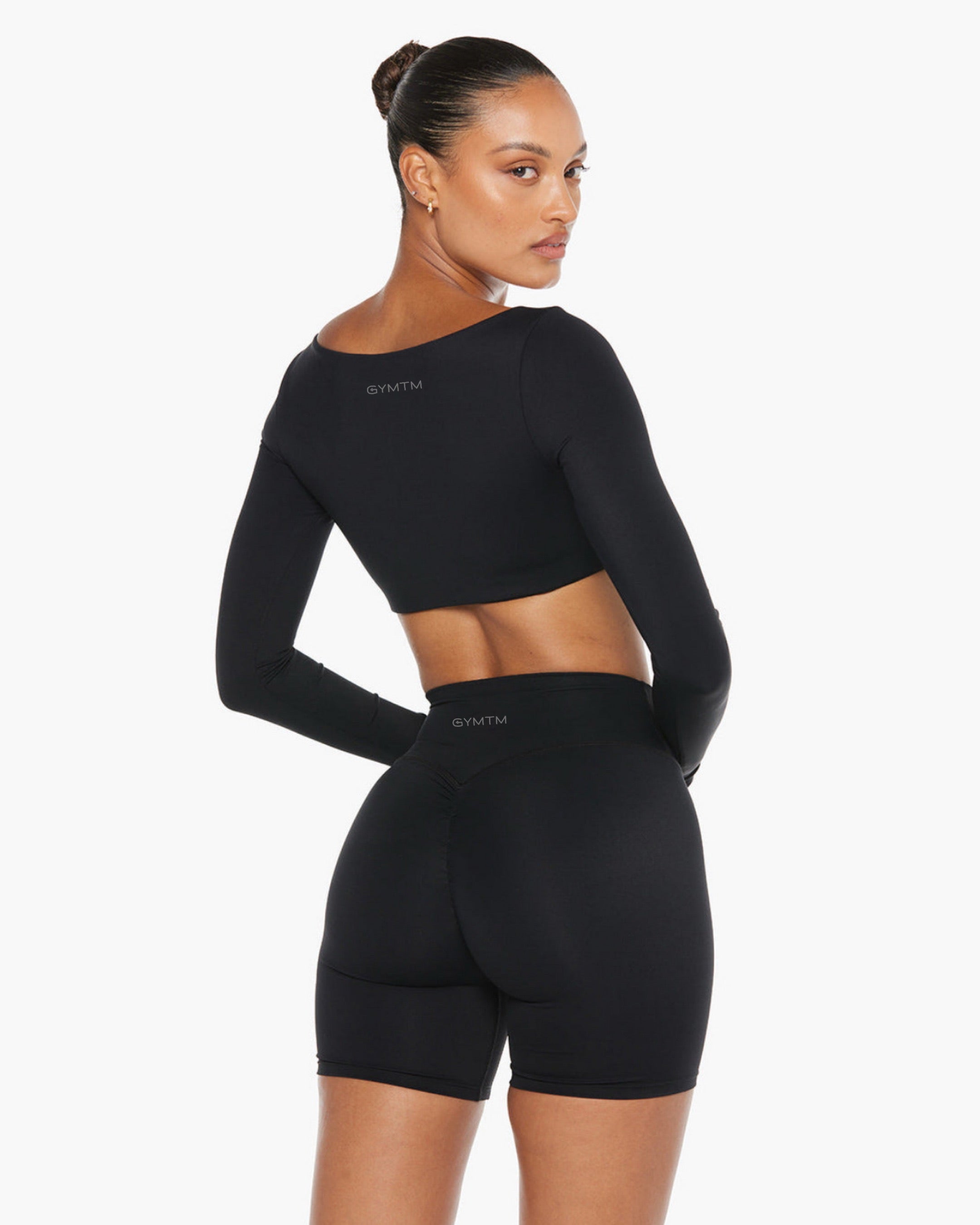 CROP FREEDOM LONG SLEEVE  |  Negro