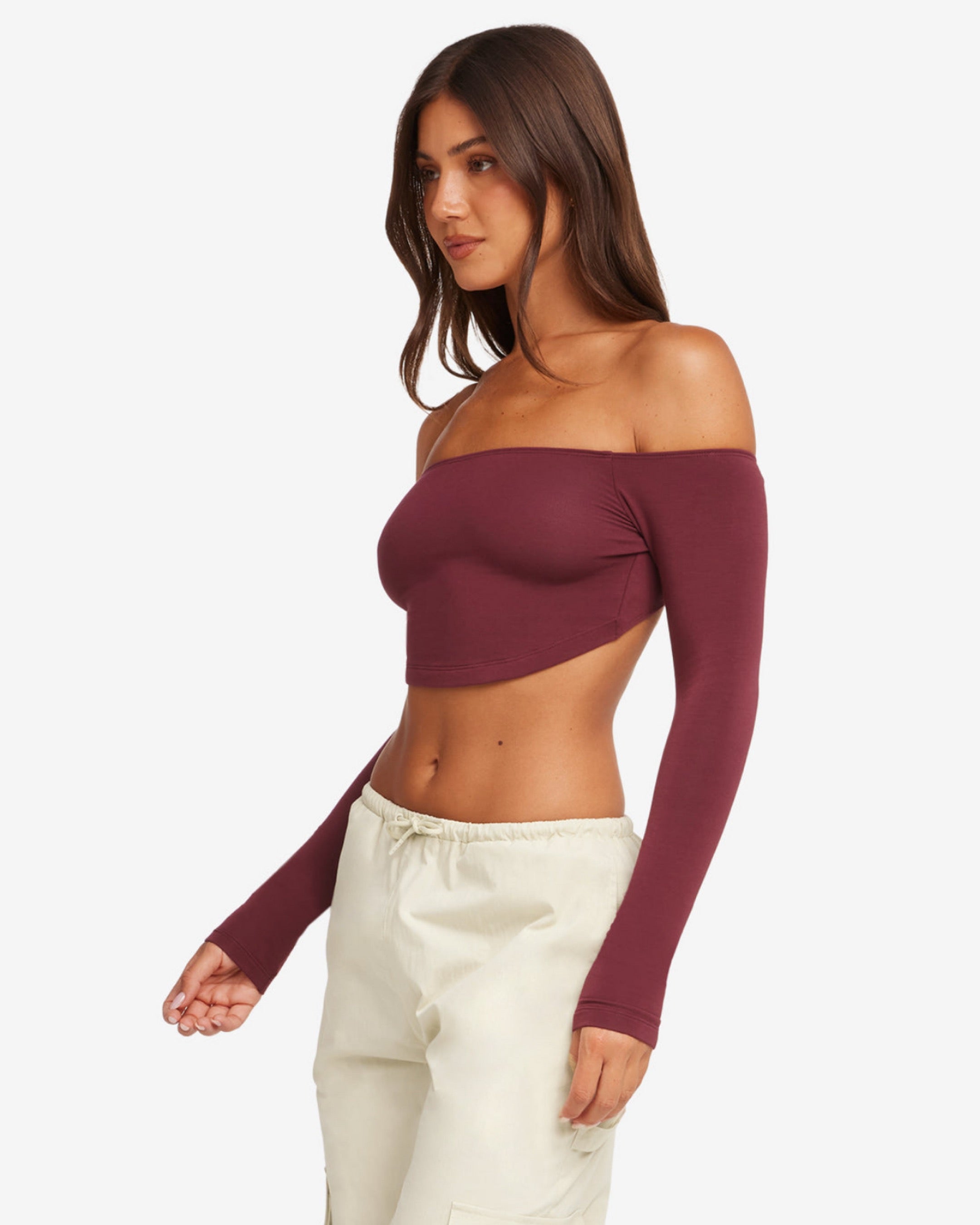 CROP OPEN BACK
