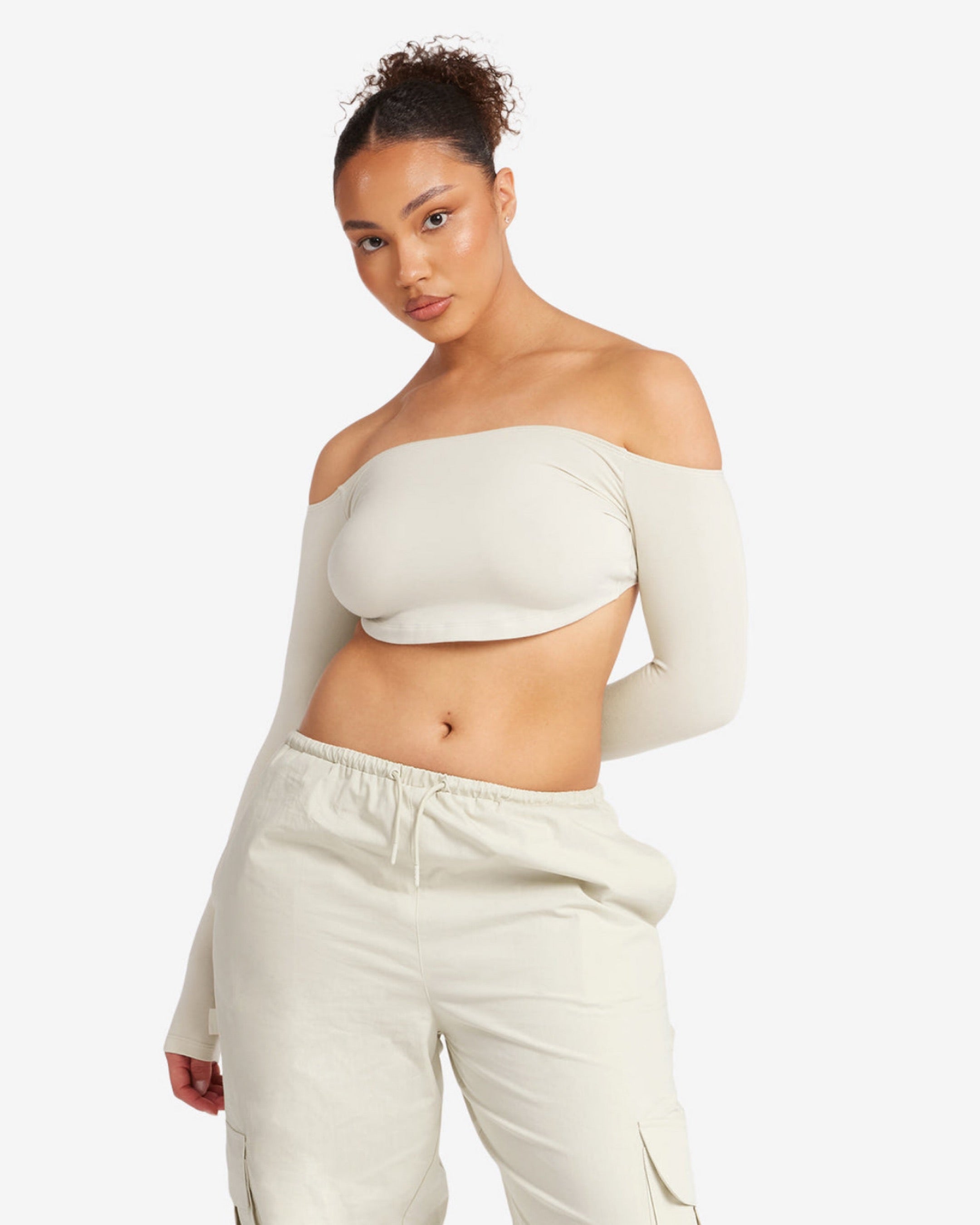 CROP OPEN BACK