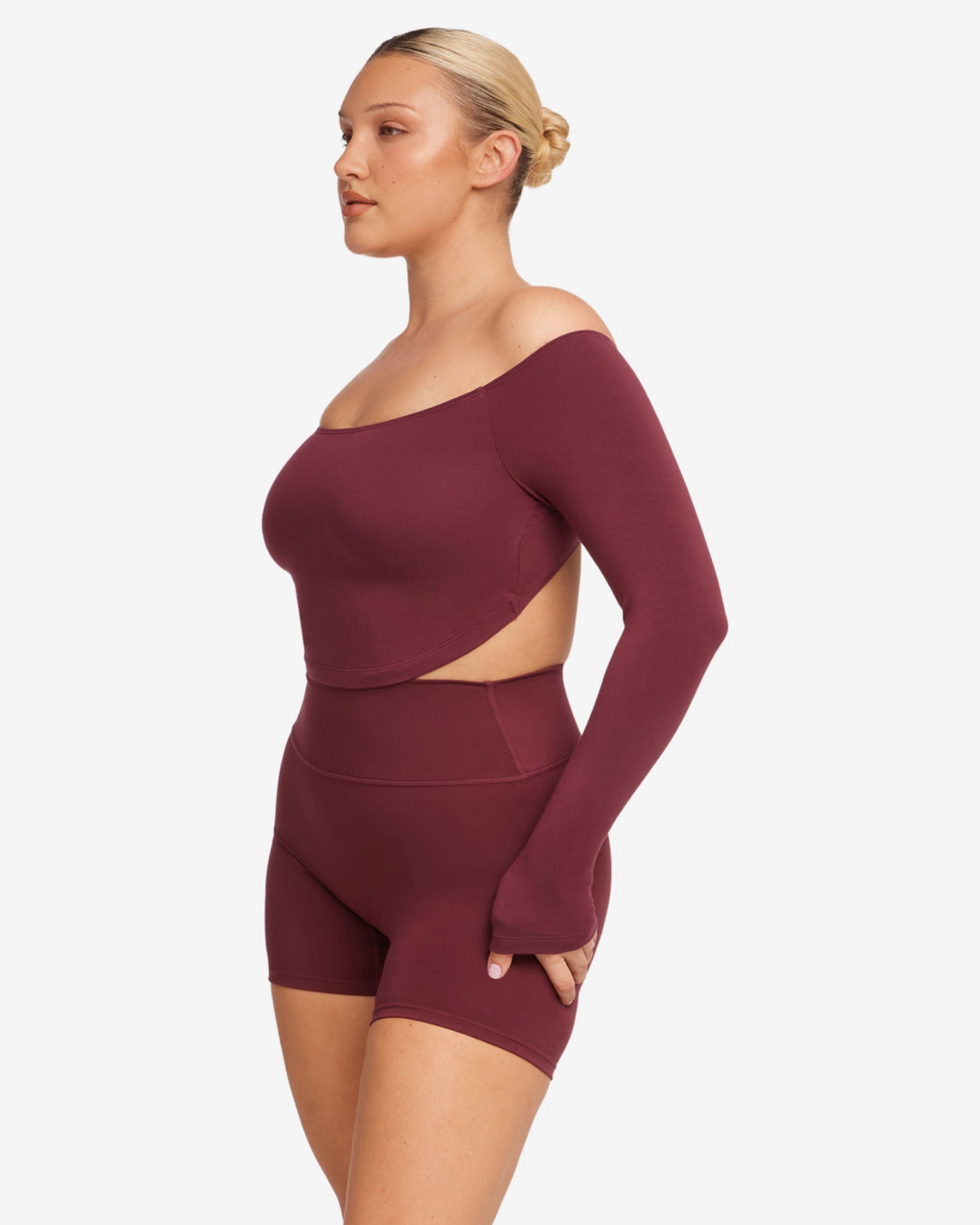 CROP OPEN BACK