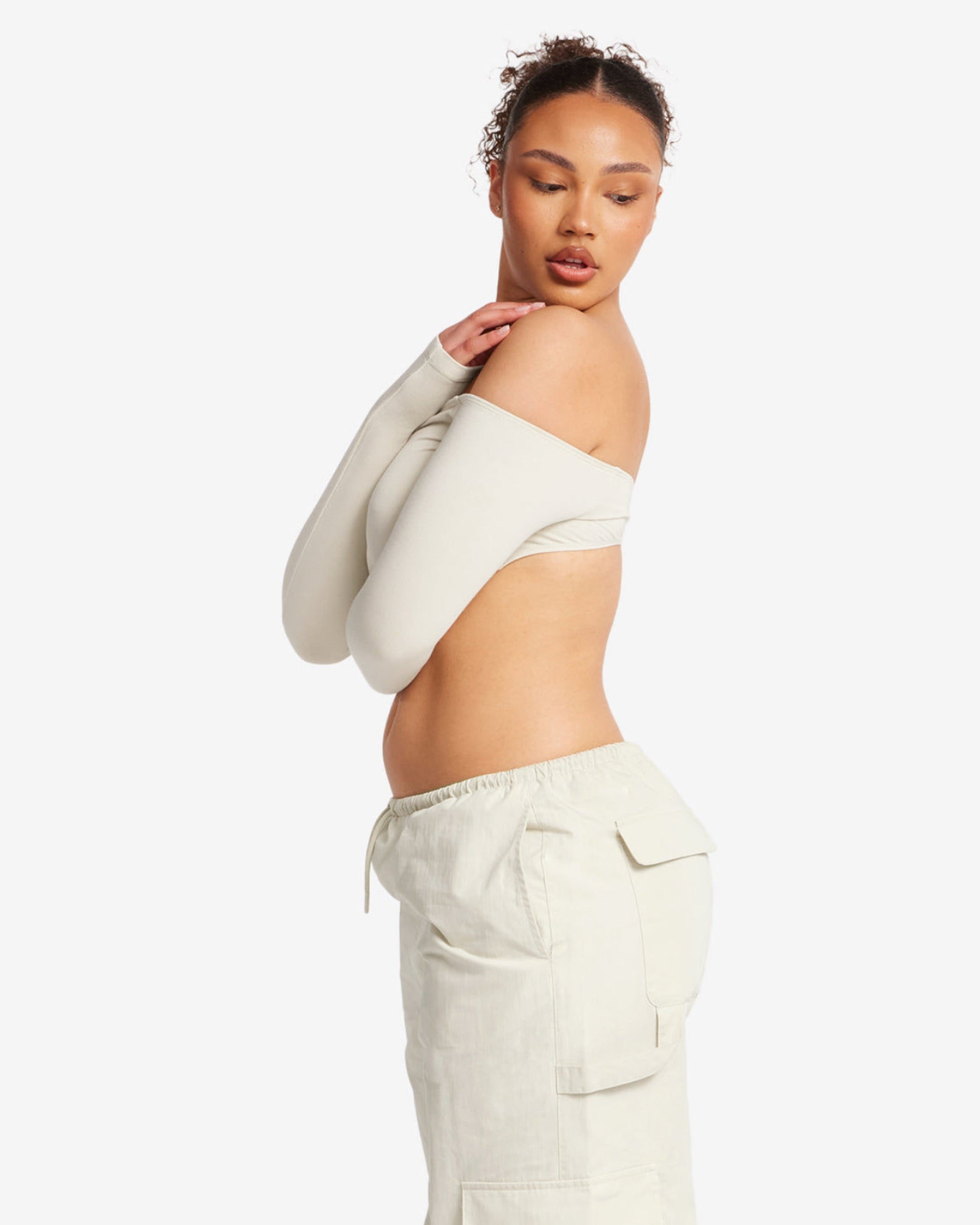 CROP OPEN BACK
