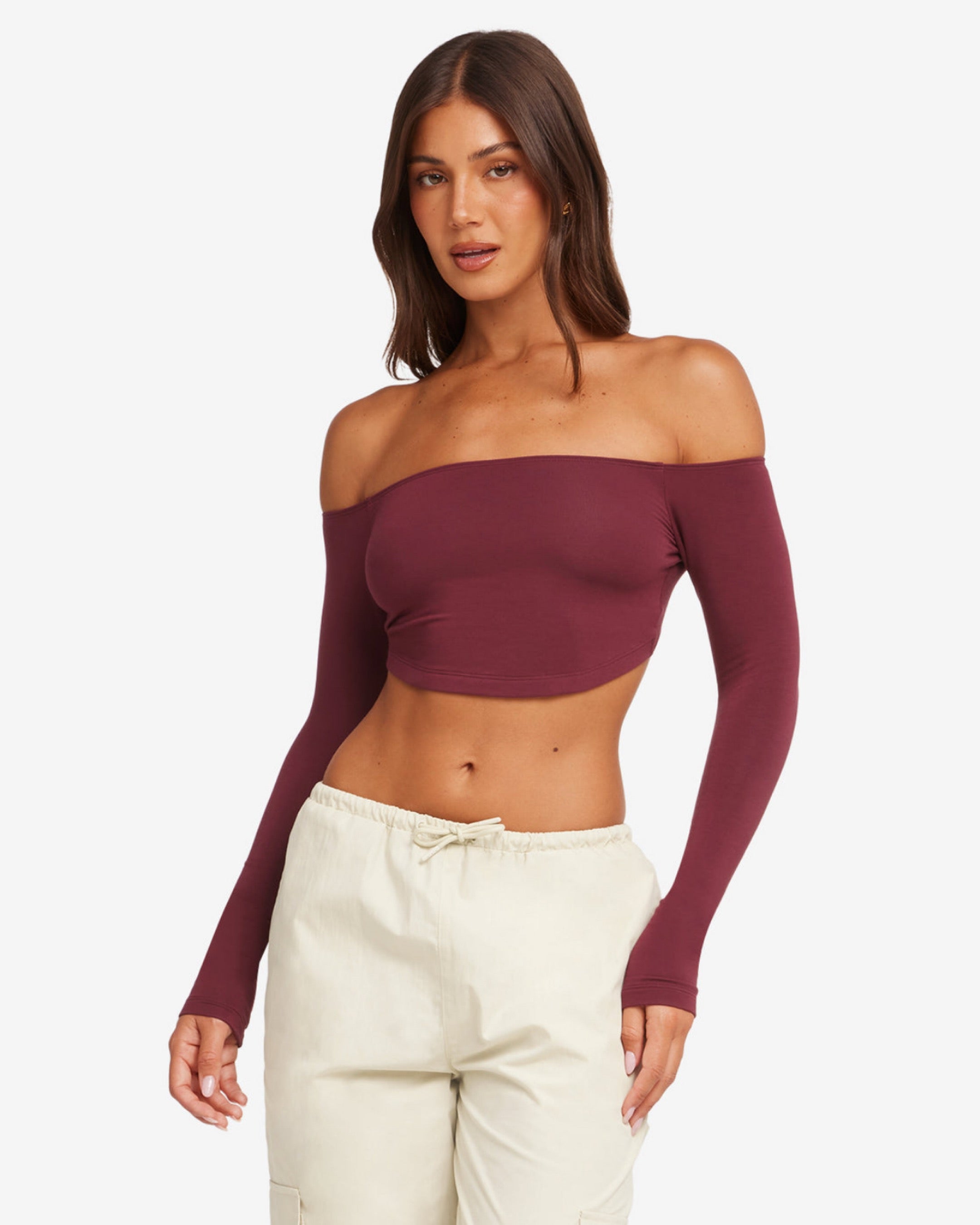 CROP OPEN BACK