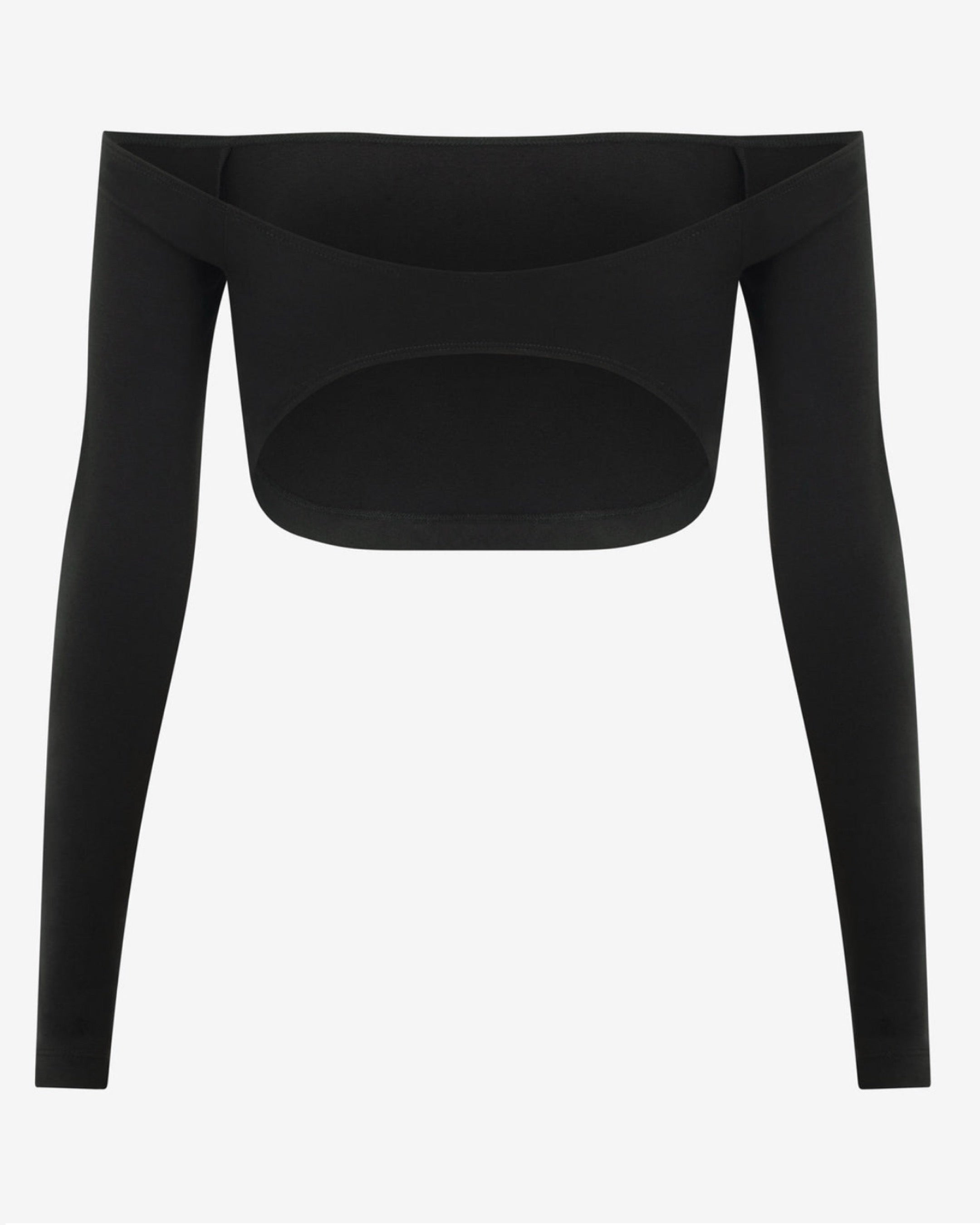 CROP OPEN BACK