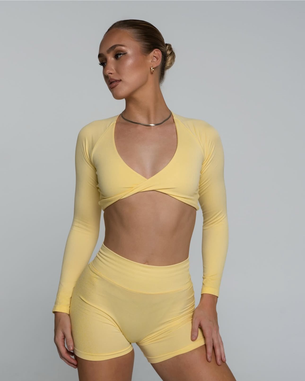 CROP SPACE LONG SLEEVE