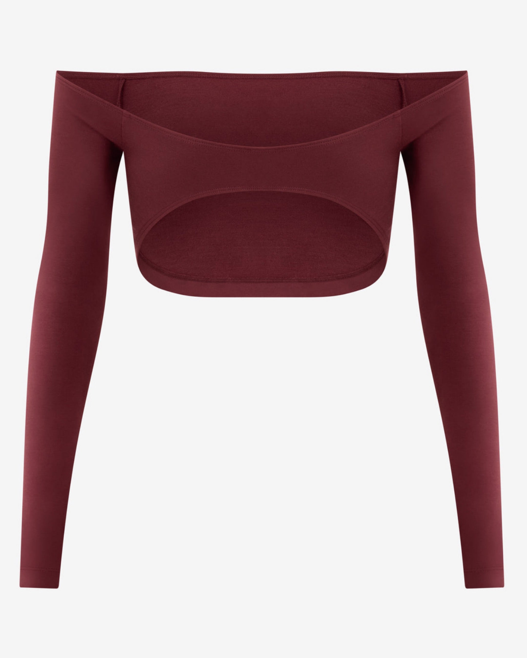 CROP OPEN BACK