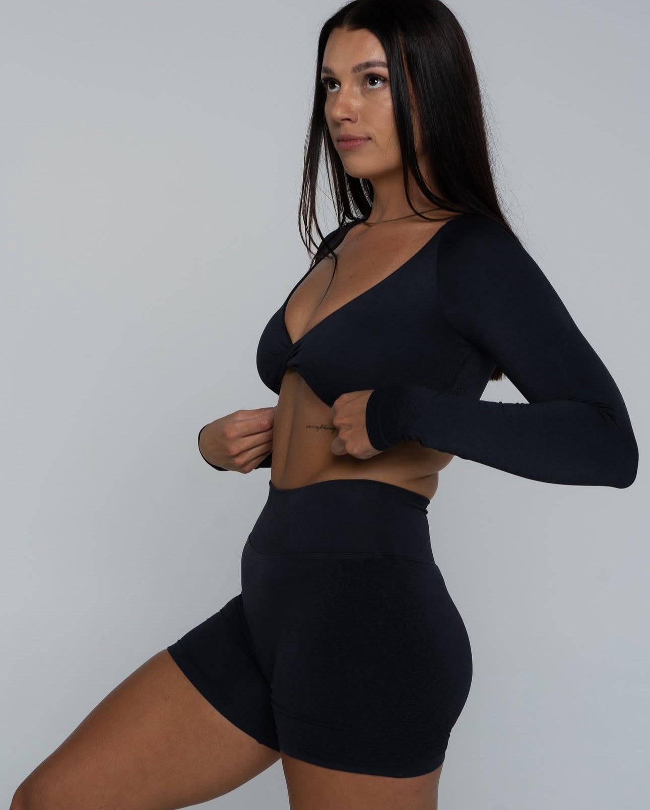 CROP SPACE LONG SLEEVE