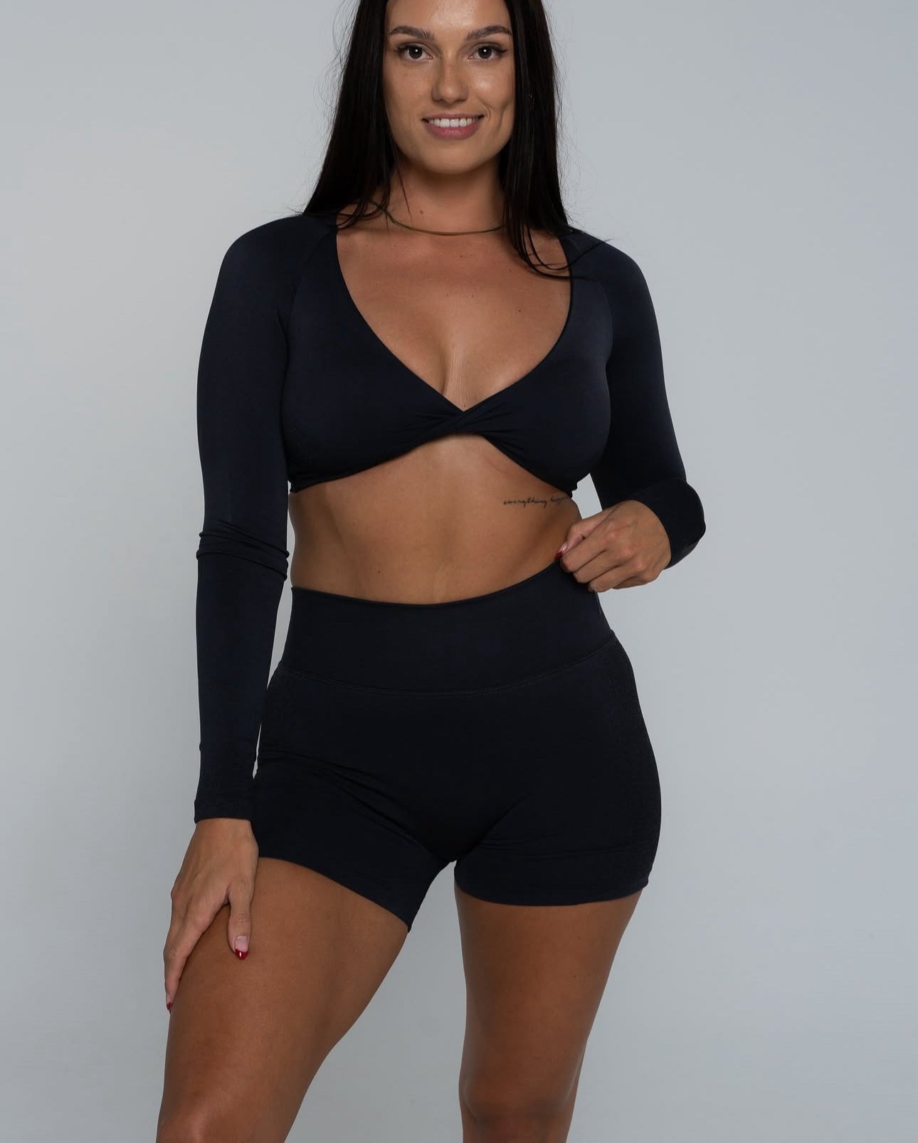 CROP SPACE LONG SLEEVE